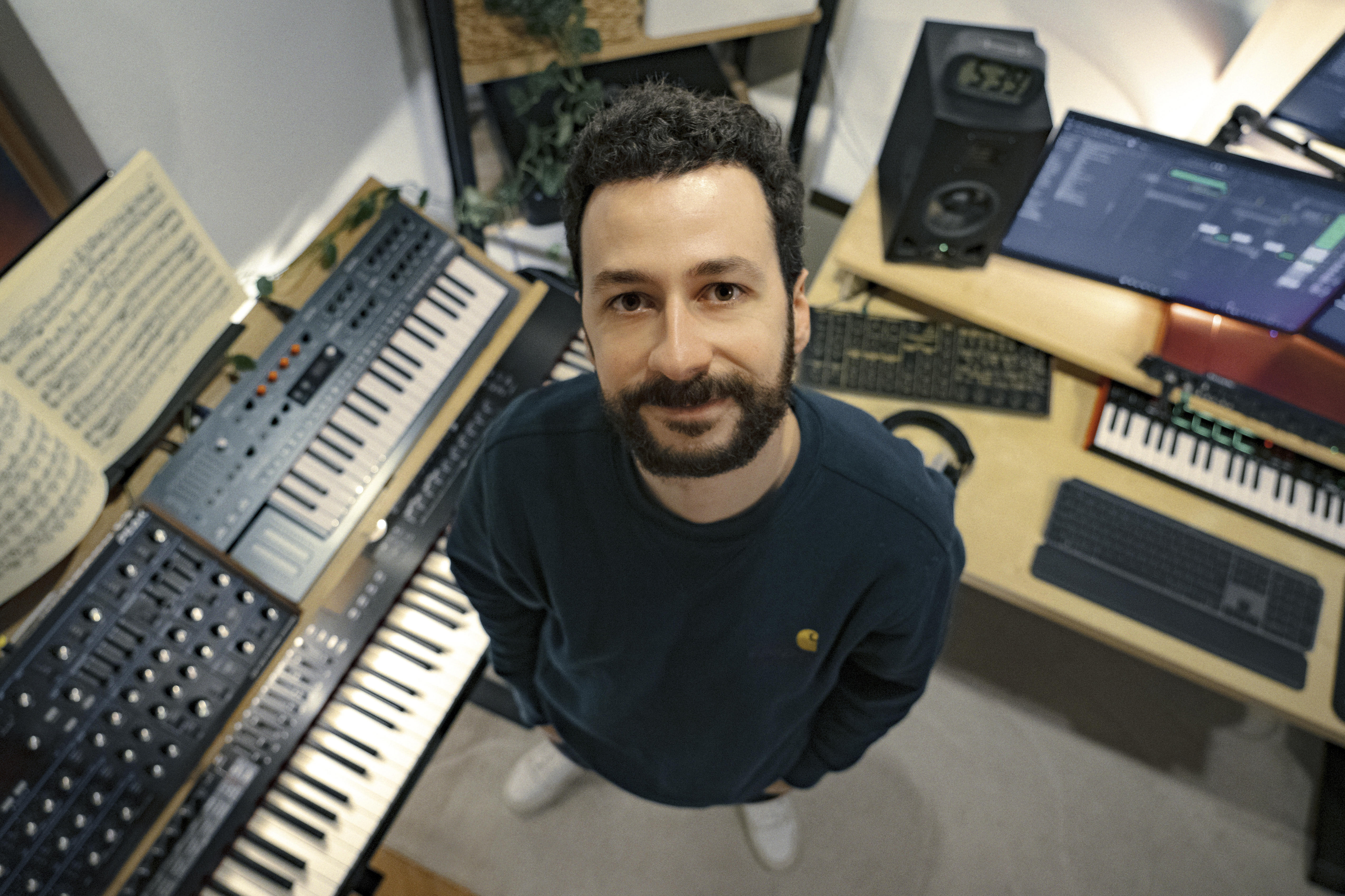 photo portrait Arthur Maitre en studio