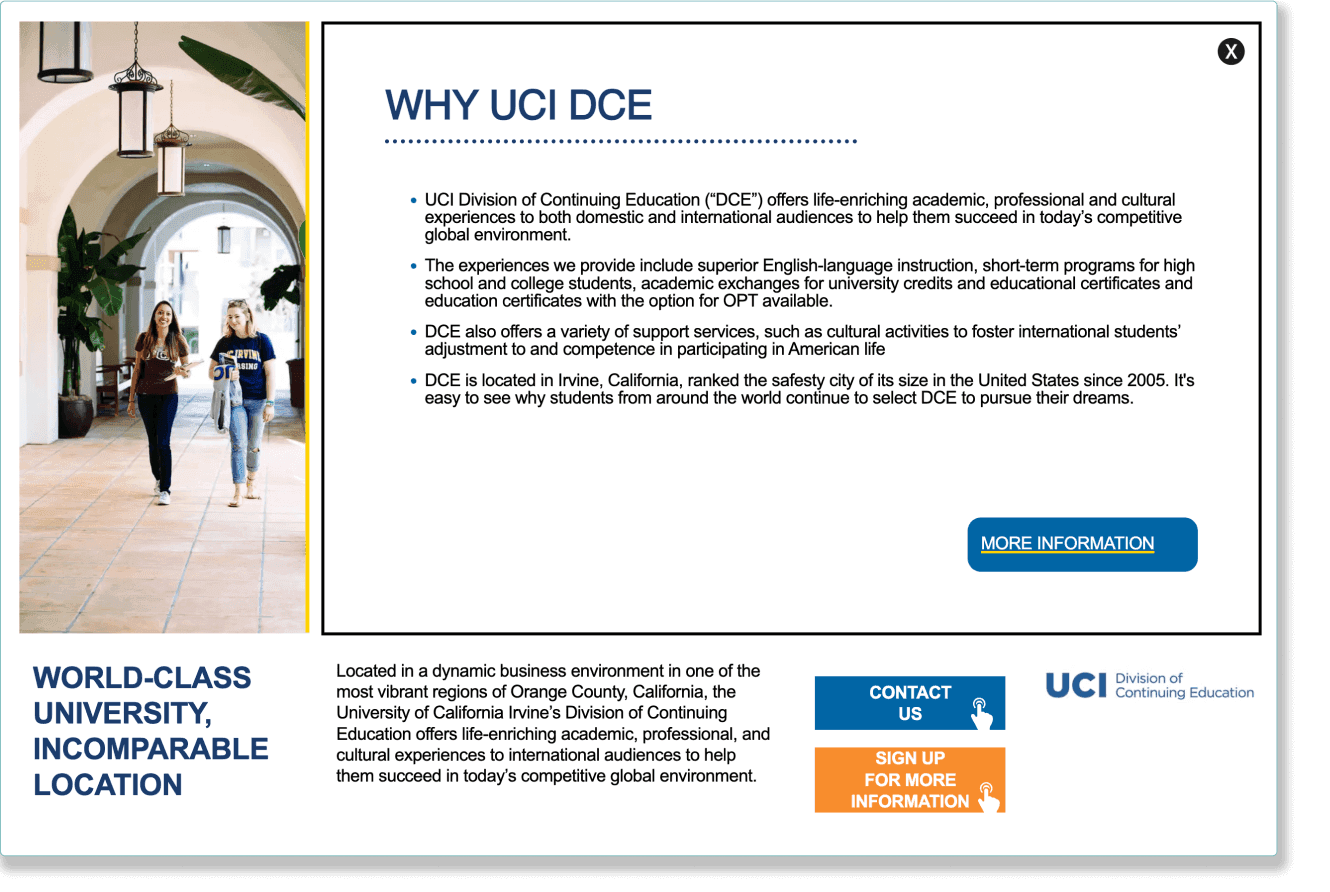 University of California, Irvine brochure page 3
