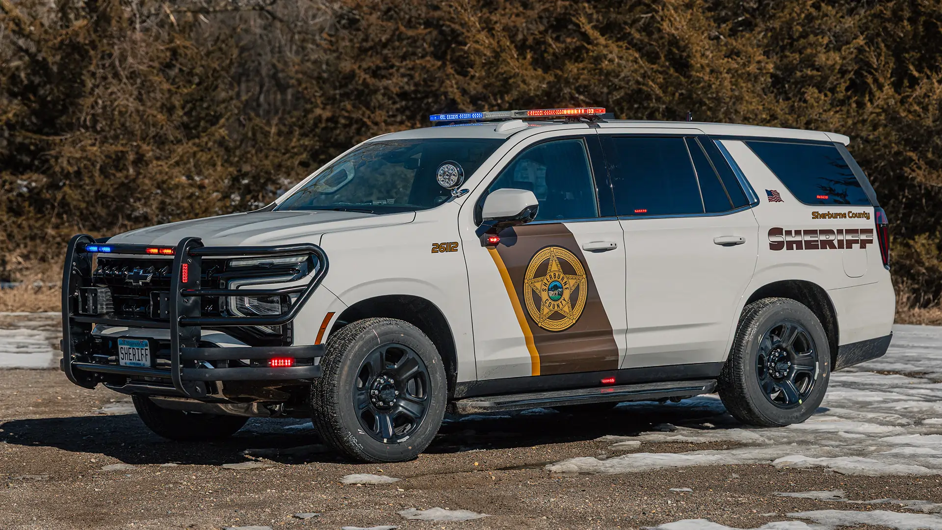 Sherburne County, Minnesota Sheriff's Office patrol vehicle upfit by Guardian Fleet Safety