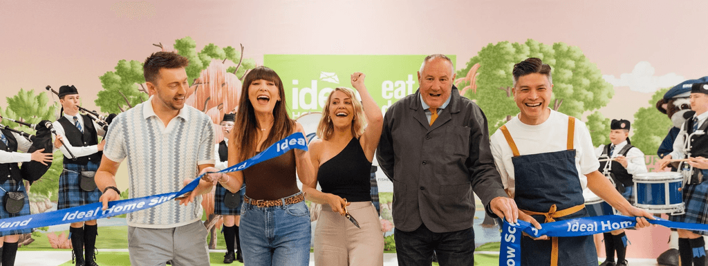 Celebs cut the ribbon and open Ideal Home Show Scotland 2025