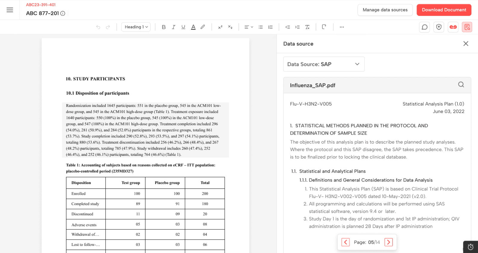 Peer AI Editor Interface