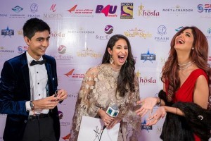 Romil entertaining guests at a private event