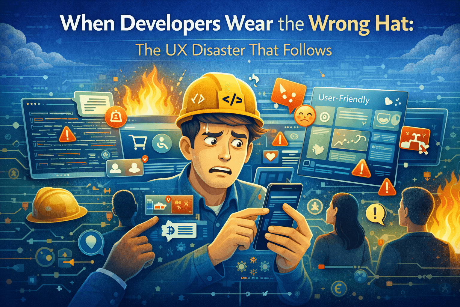 When Developers Wear the Wrong Hat: The UX Disaster That Follows. 