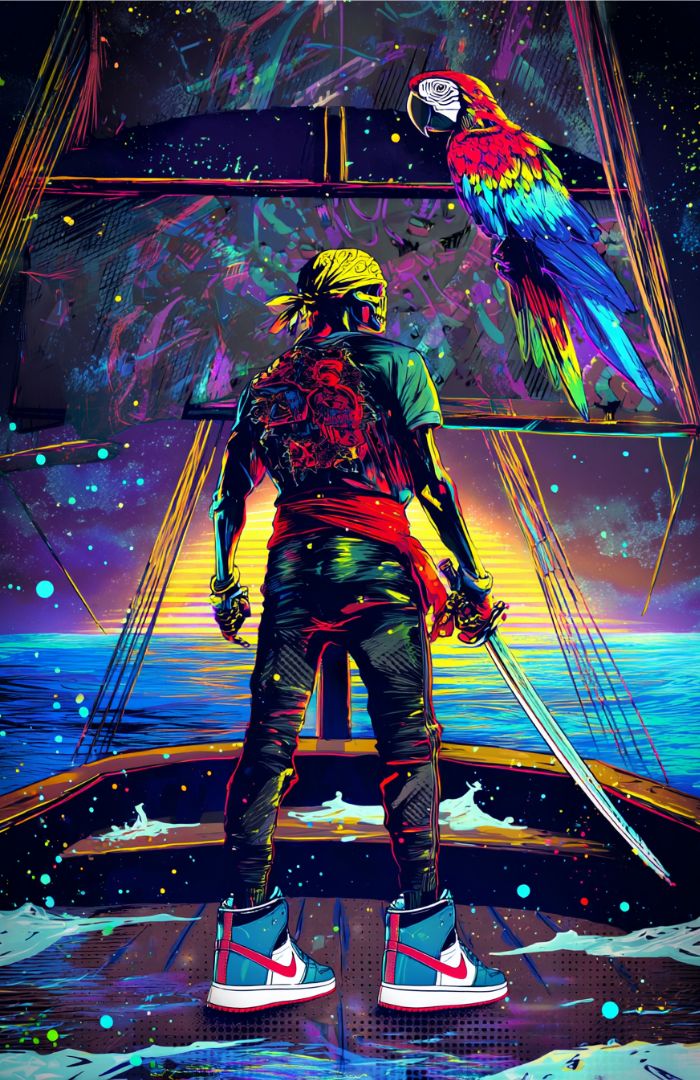 Sport car from the top