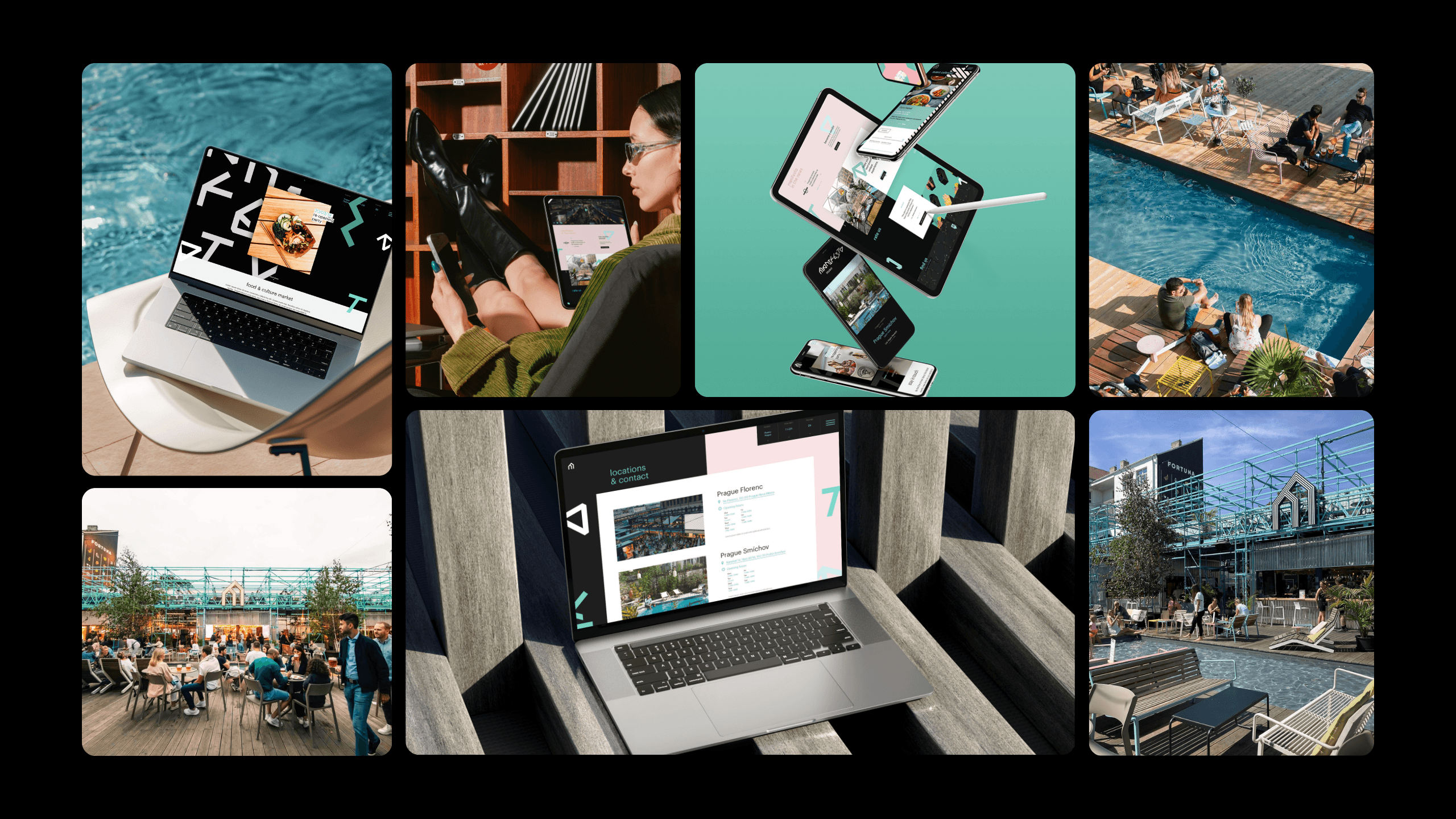 Manifesto Market hospitality website presenting food, culture and events