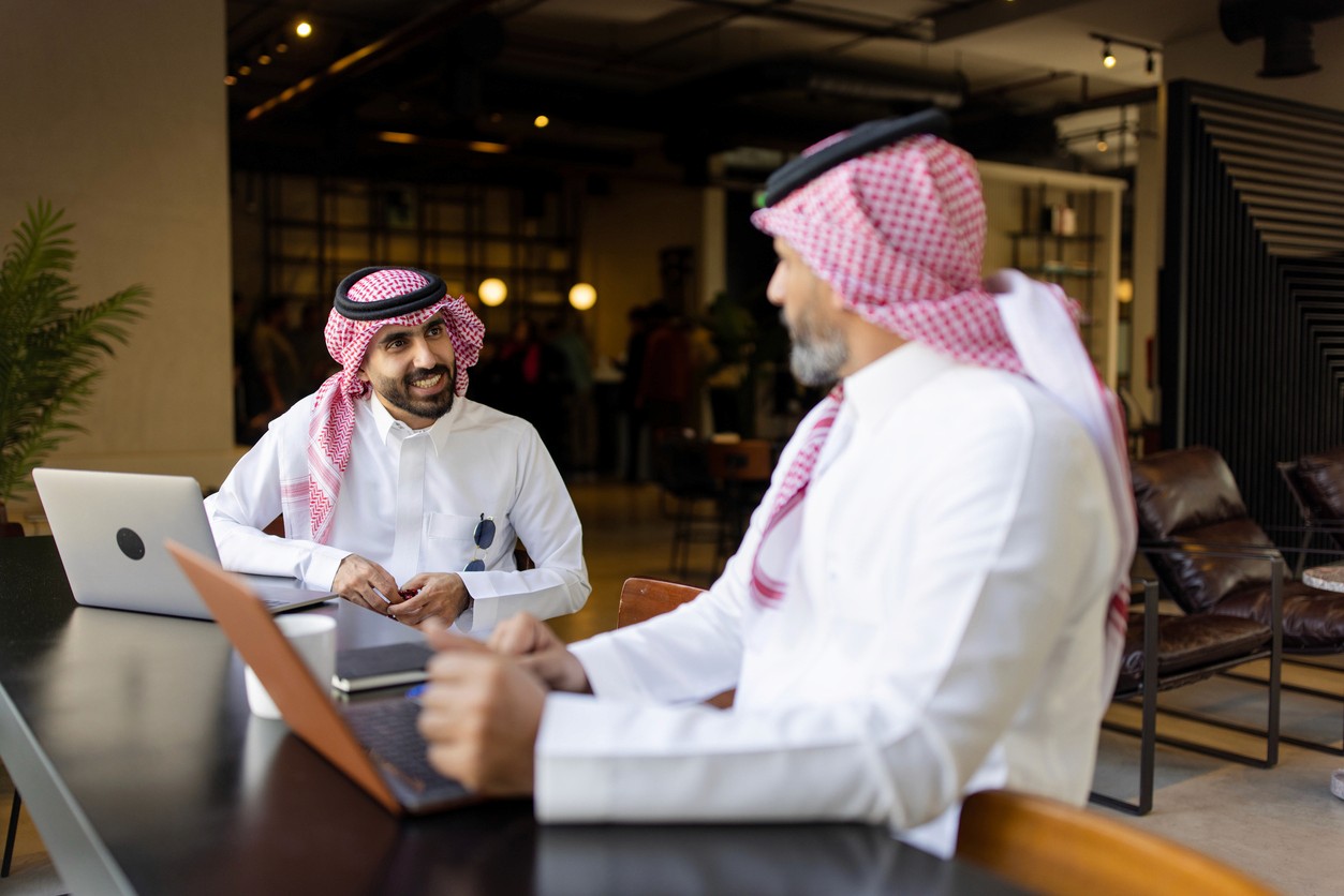 Two children displaying their brushing skills at nebula