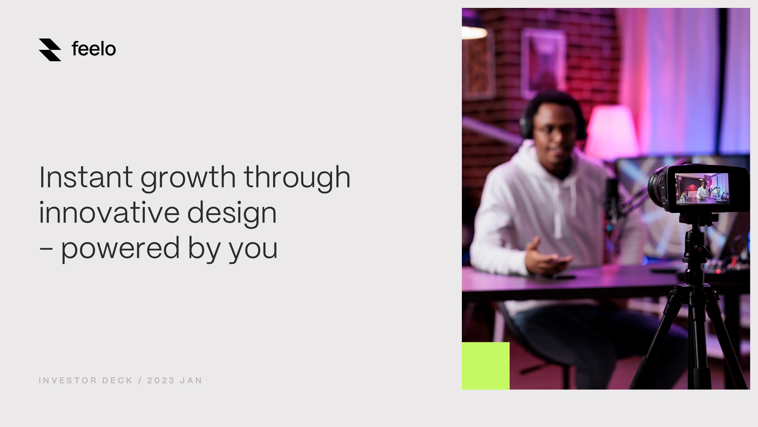 fintech powerpoint pitch deck