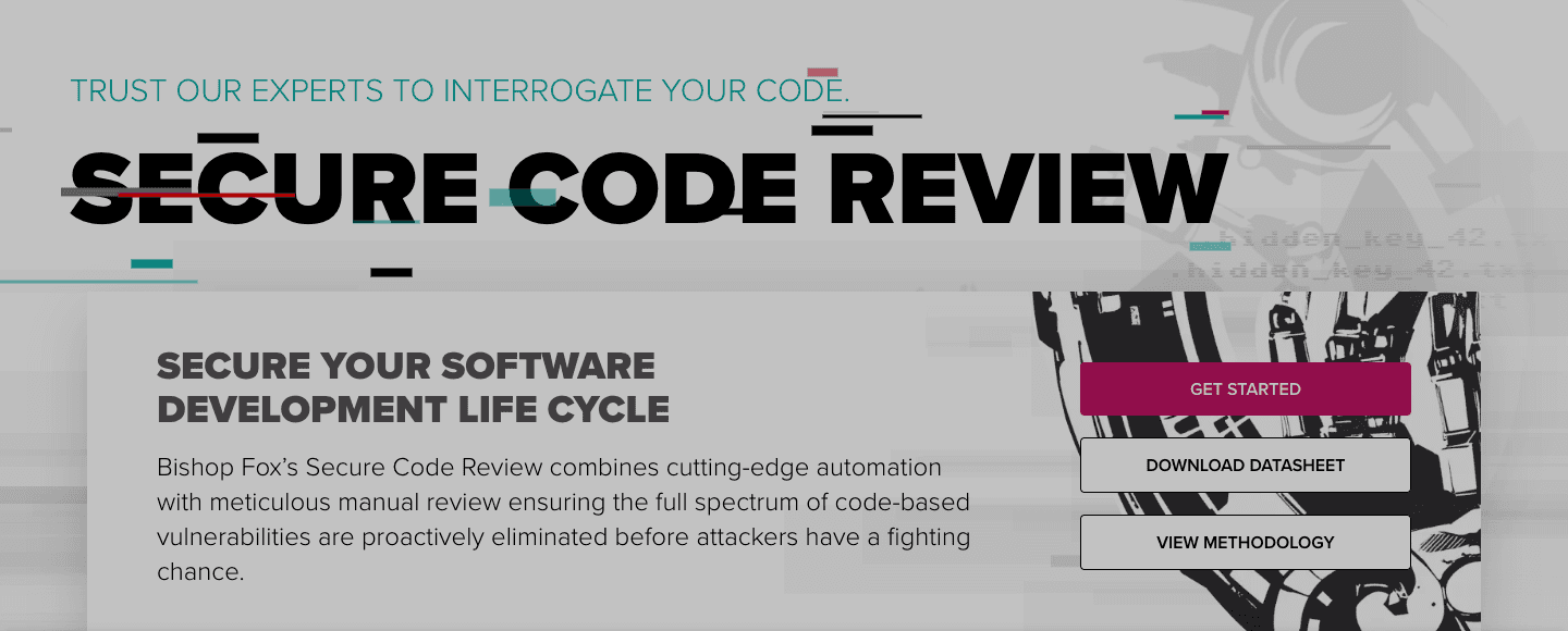 Bishop Fox secure code review service