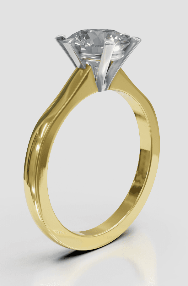 Martini Style - Solitaire - $1,400 (setting only)