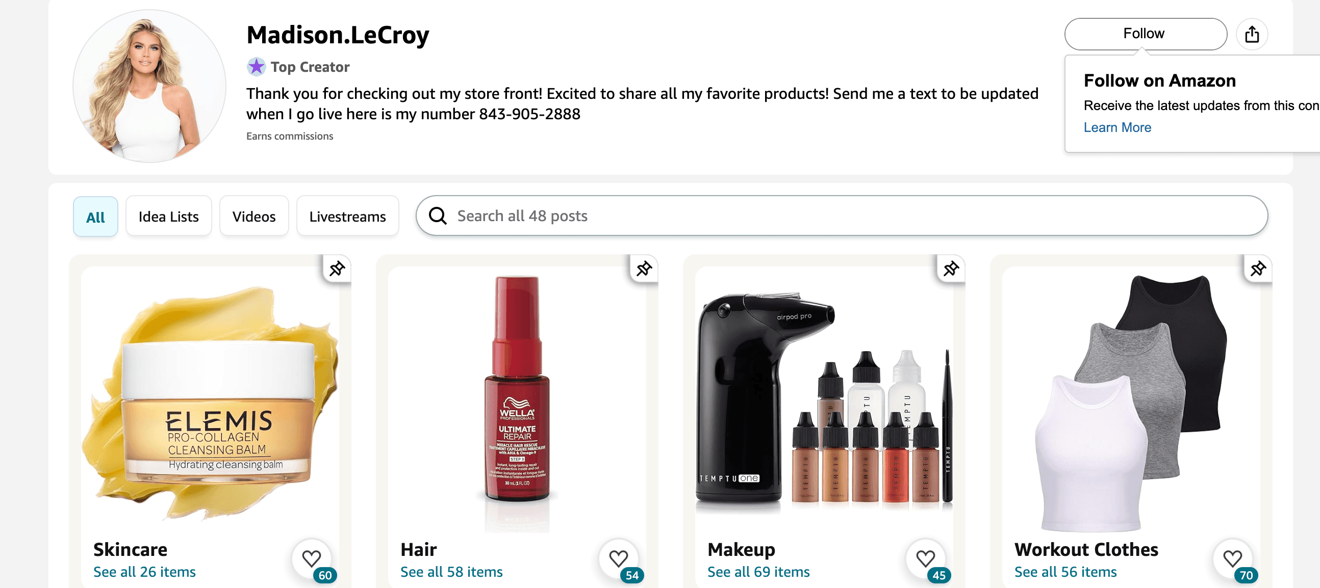 Using social media ads and influencers