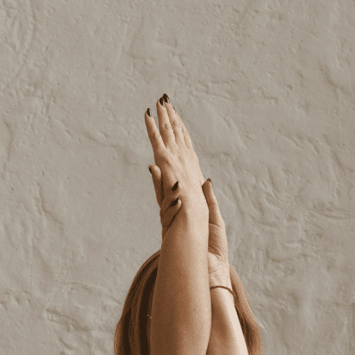 Women Showing two hands at Venus Women's Clinic