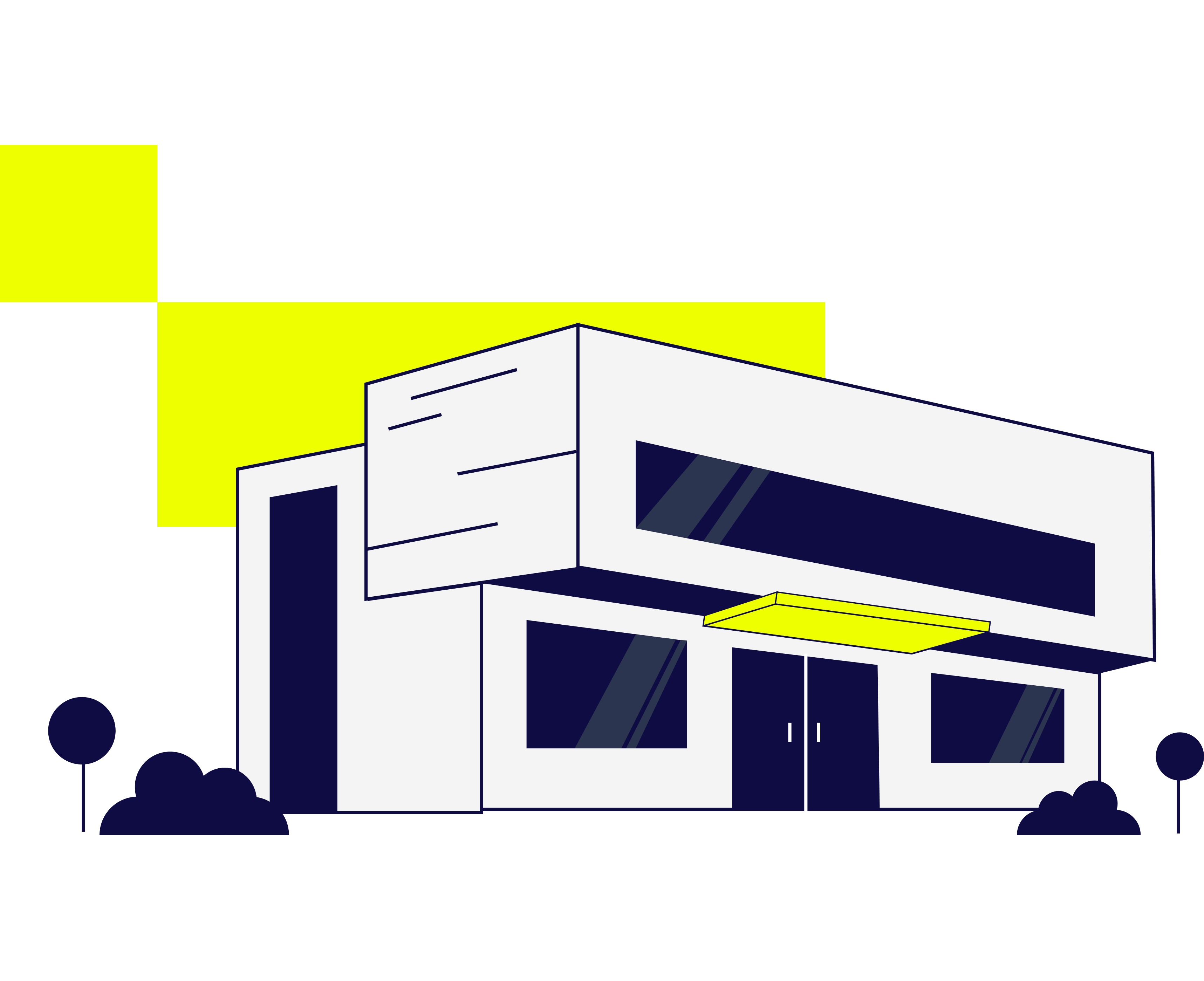 Fachada exterior de una clinica privada con diseño contemporaneo y ventanales