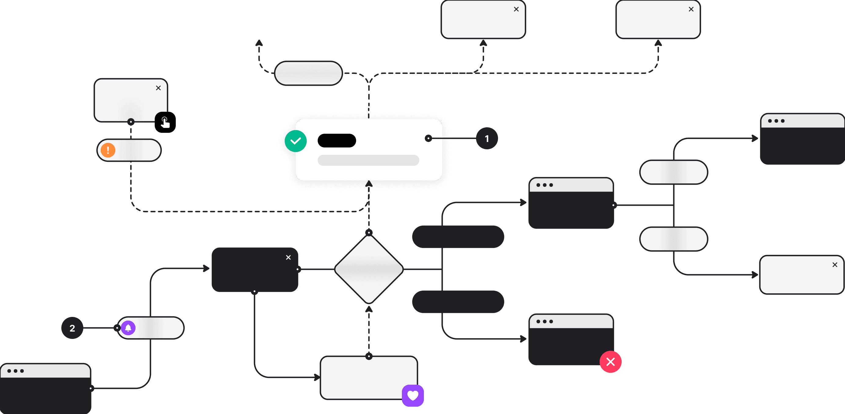 A hand holding a black pen, poised to write or draw on a surface.