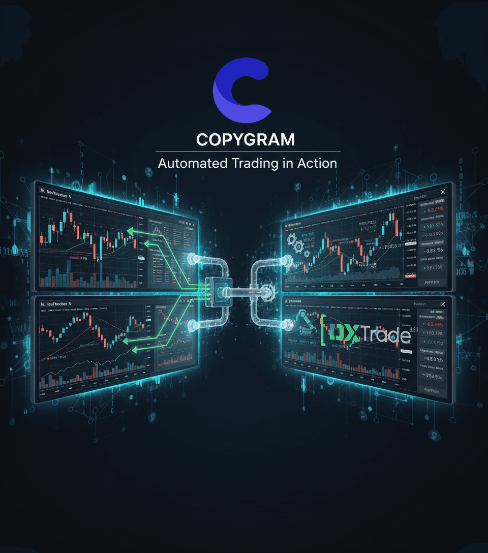 Automated Trading with Copygram on MT5 and DXTrade