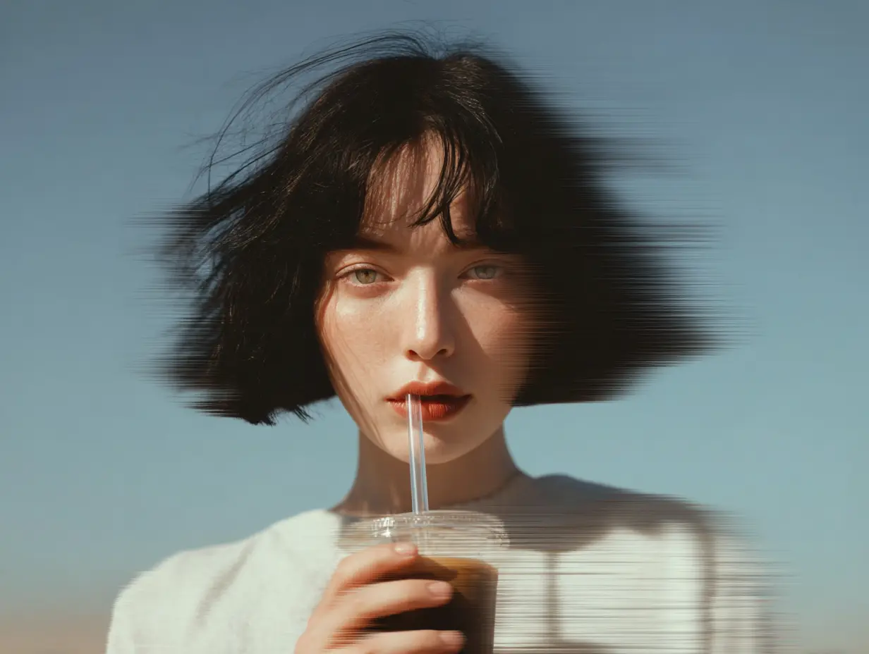 Man sitting in a coffee shop