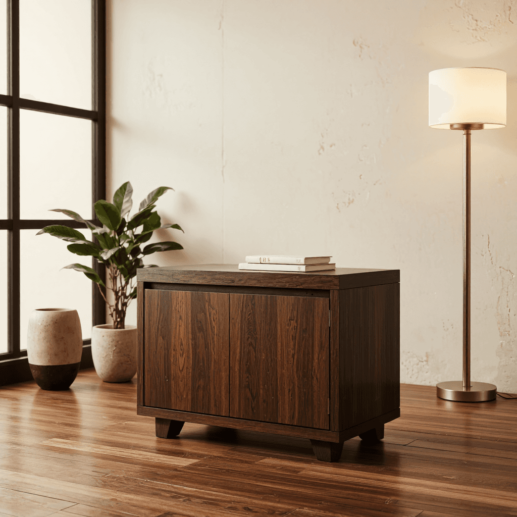 product photography of Home furniture piece used for storage