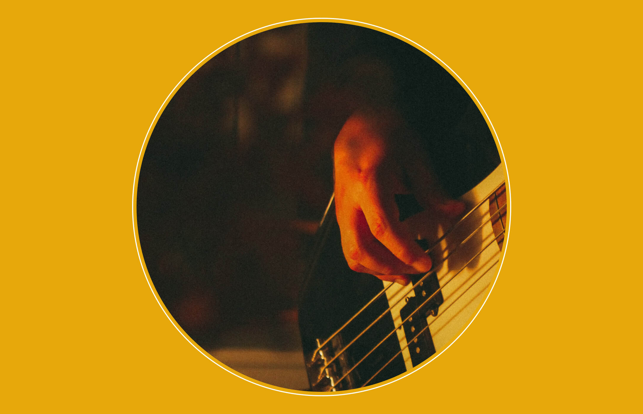 Guitar being played