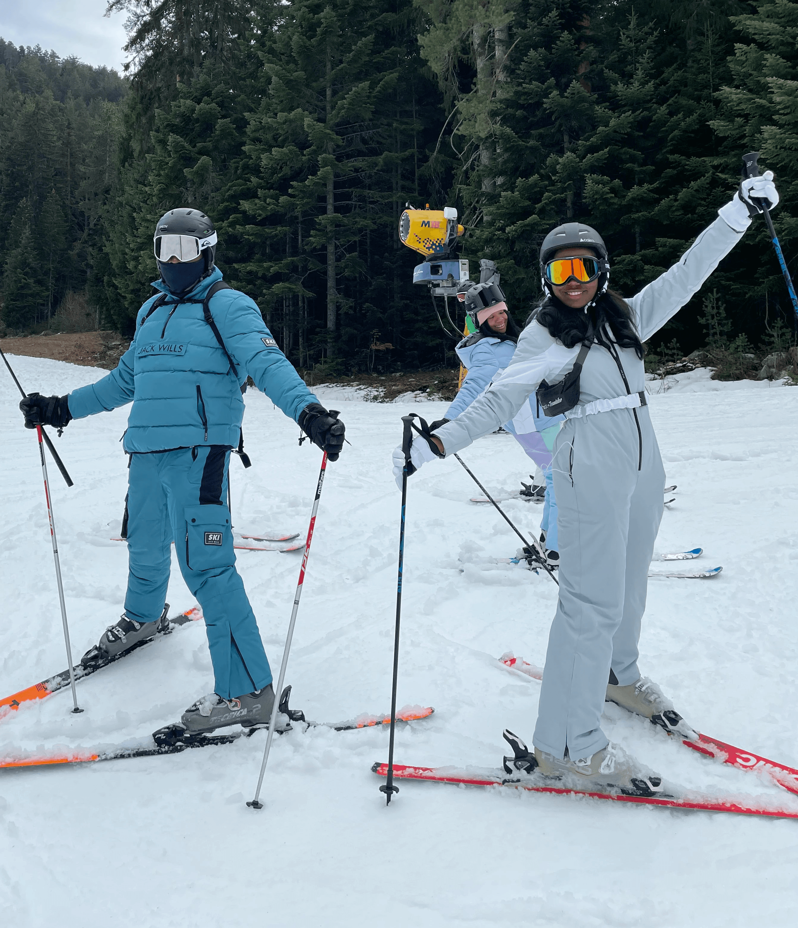 Woman dancing at outdoor event