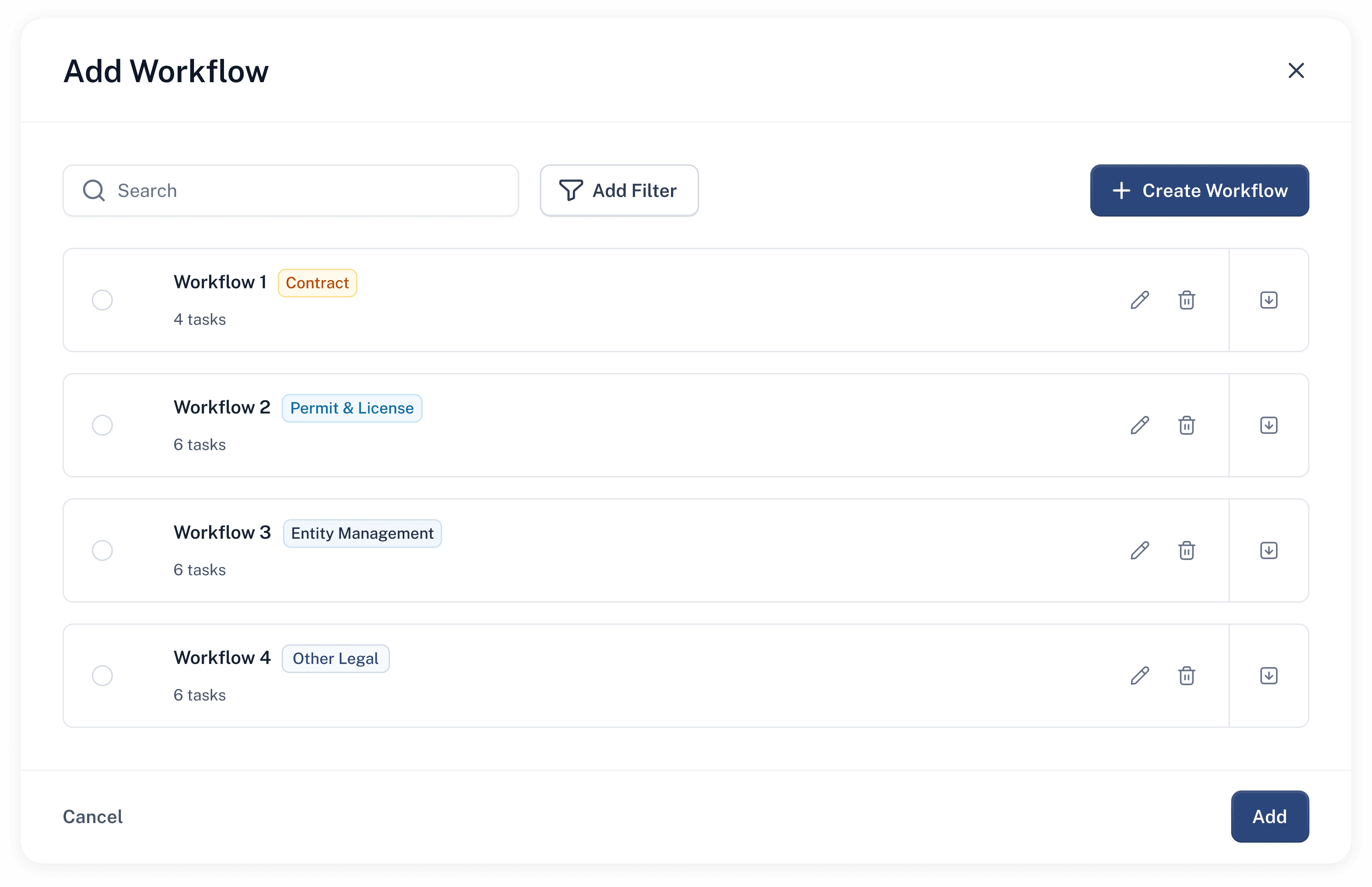 Entity Management Collaborator Selection