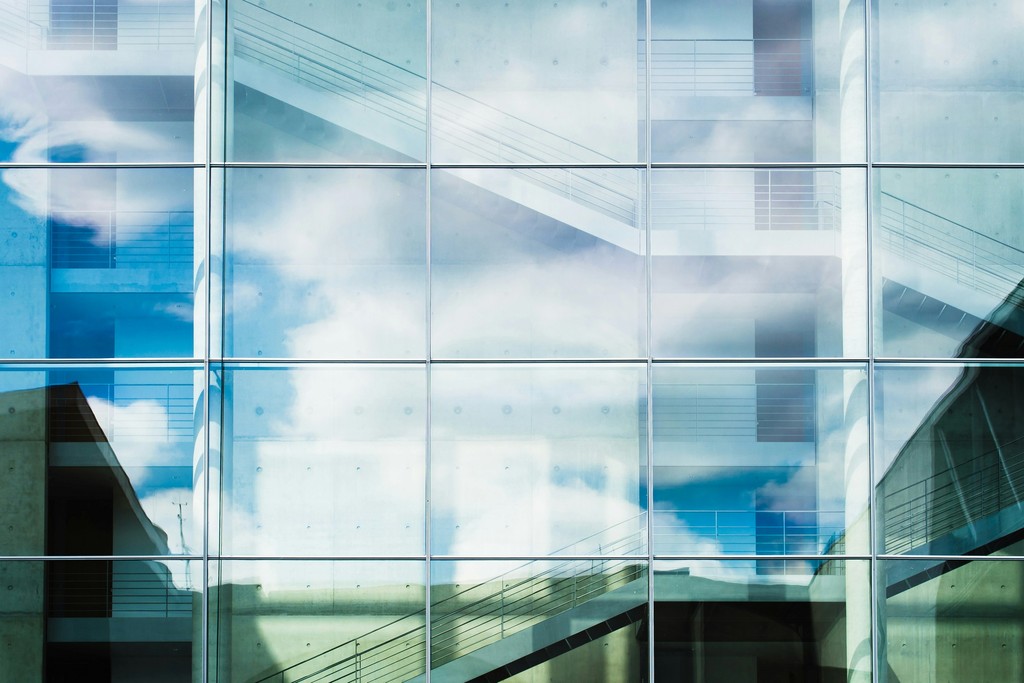 Rendering of float glass with NxLite coating