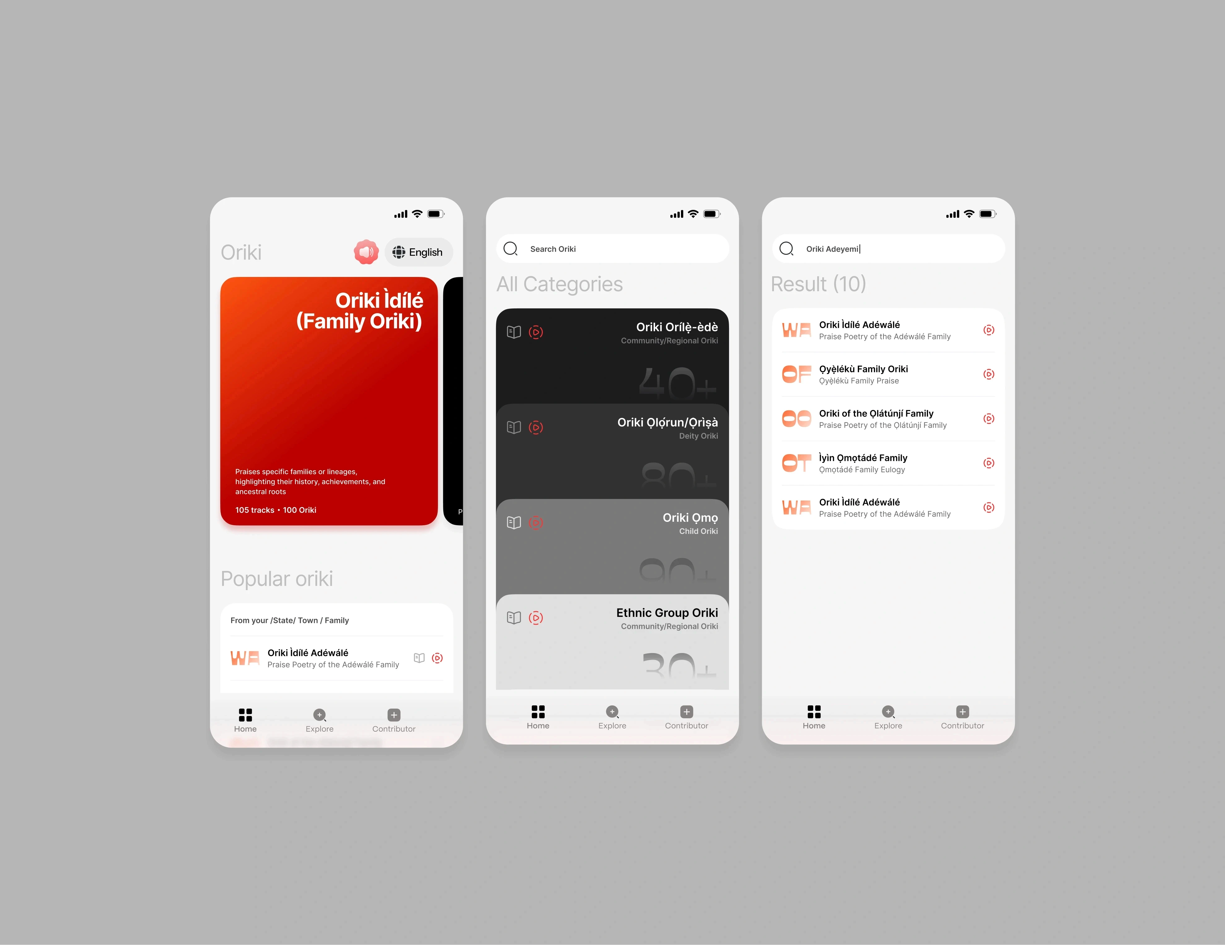 Akewi App by Victor Adedini