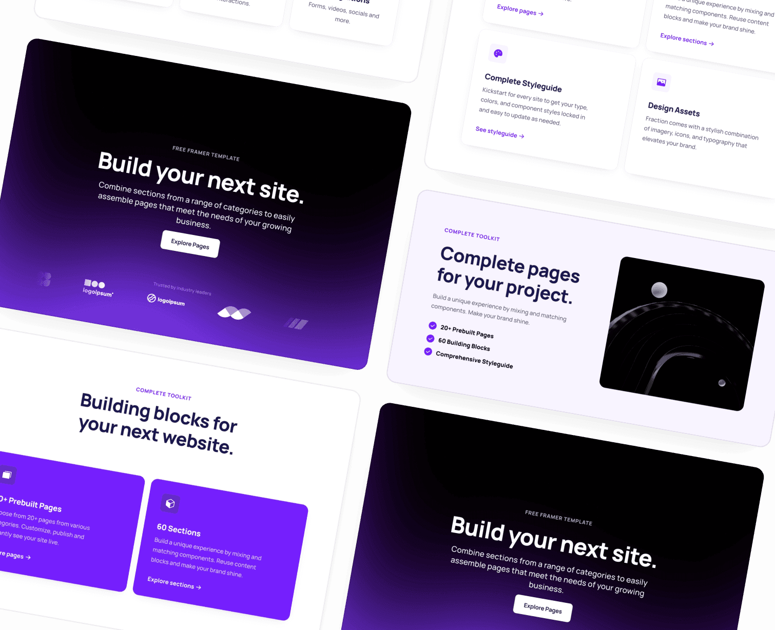 Boost Framer Website Template