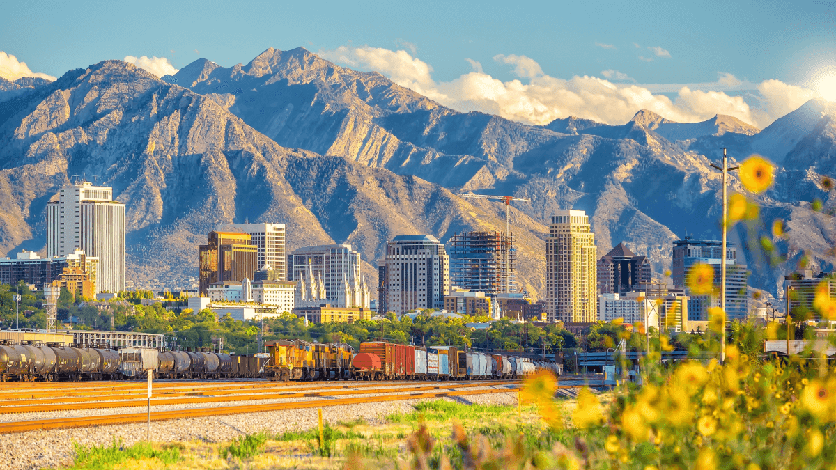 Salt Lake City skyline