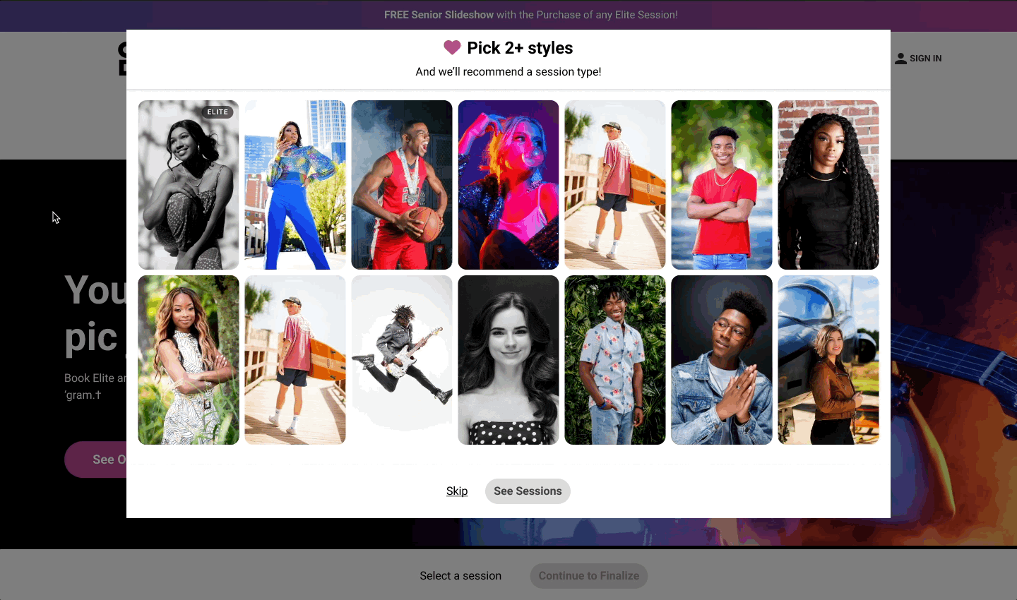 Cady Booking Website