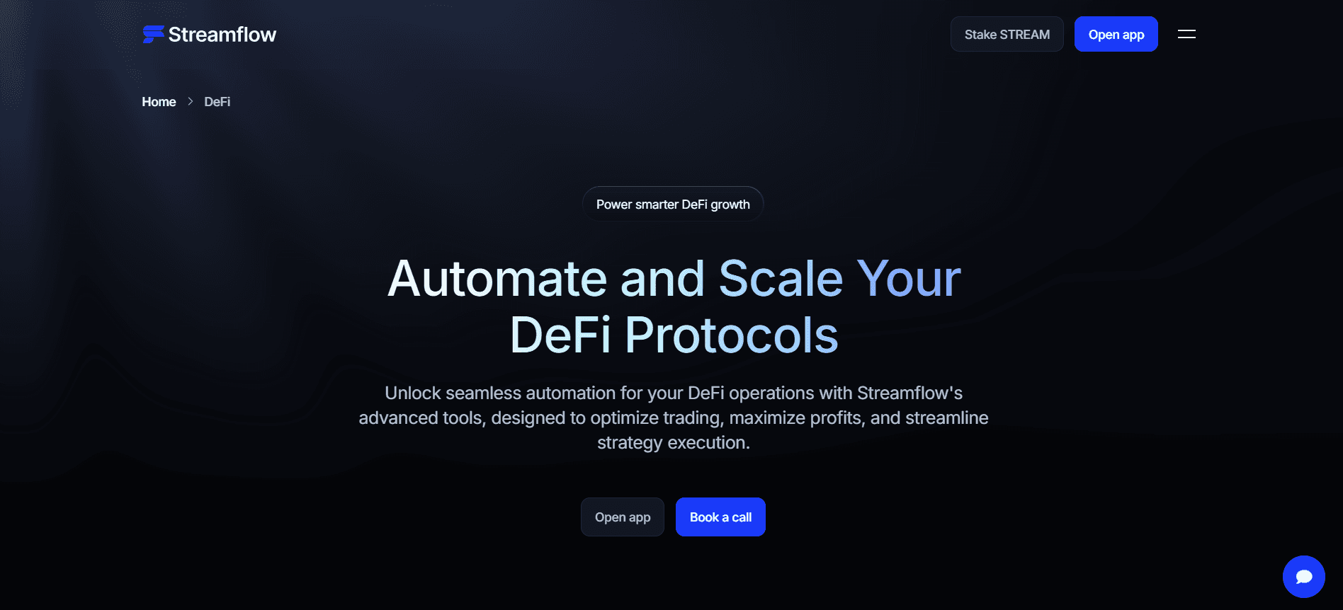 Streamflow DeFi