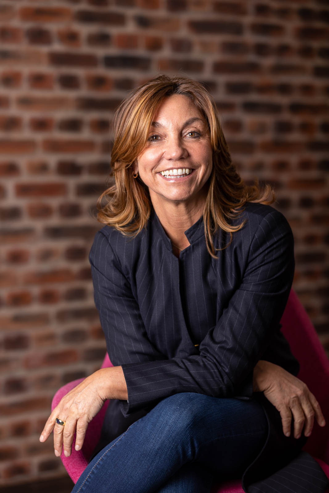 Barbara Liebermeister beim Coaching.