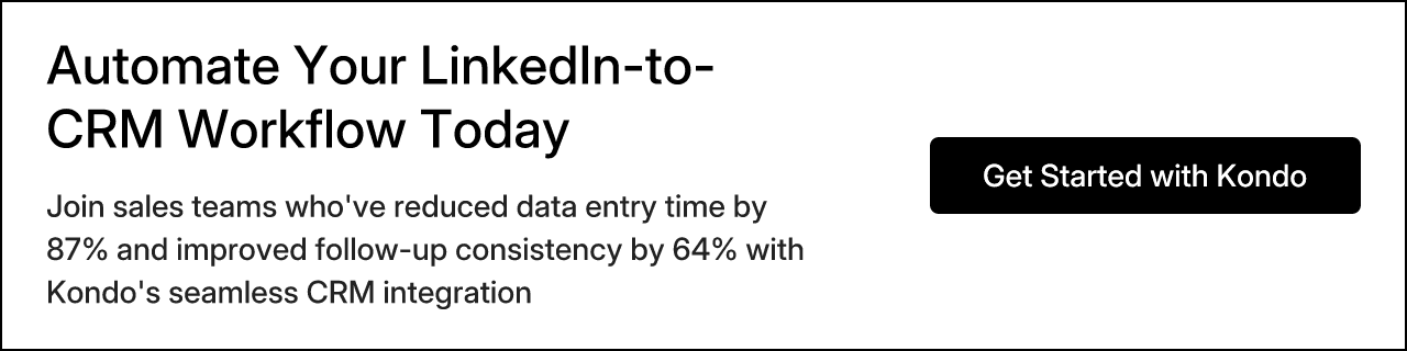 Automate Your LinkedIn-to-CRM Workflow Today