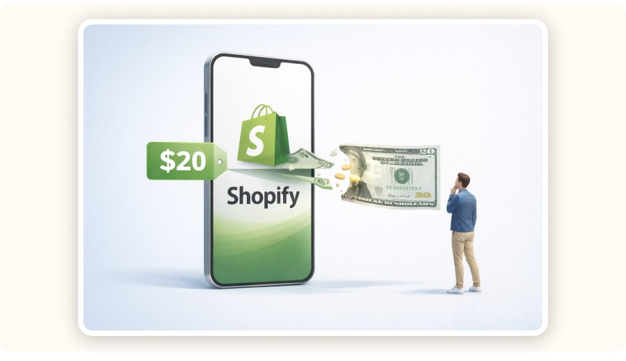 How Much Does Shopify Take From a $20 Sale