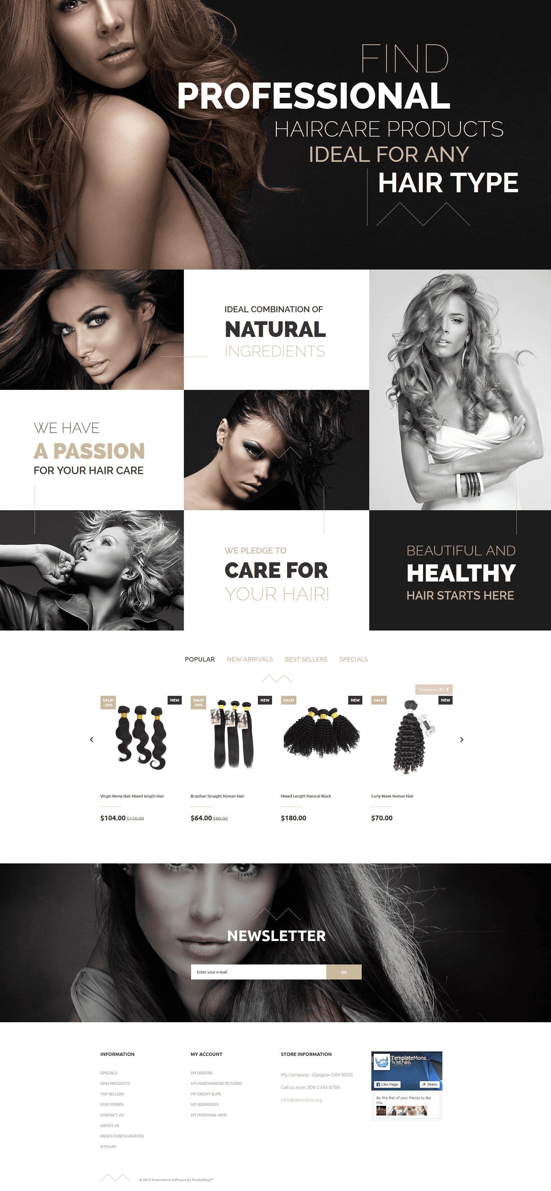 Hair Salon Website