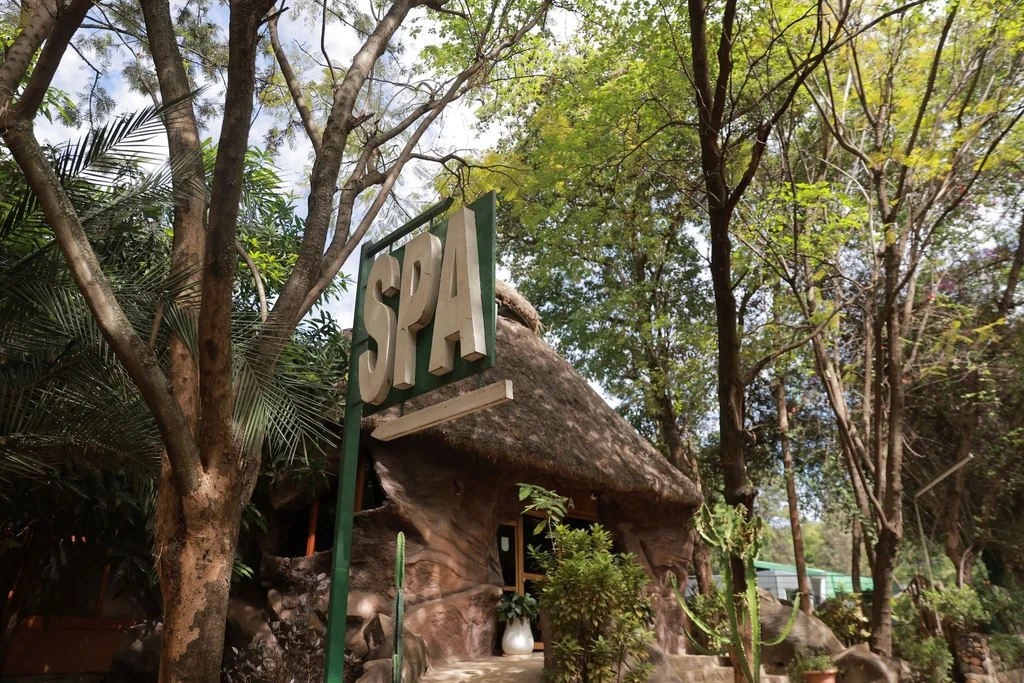 The garden spa
