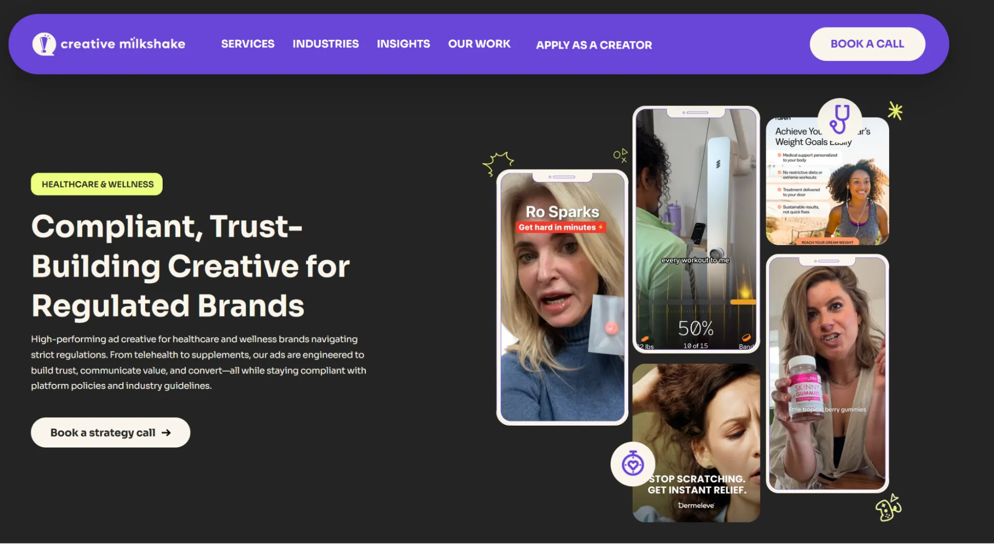 Top Health and Wellness Marketing Agency in the United States - Creative Milkshake