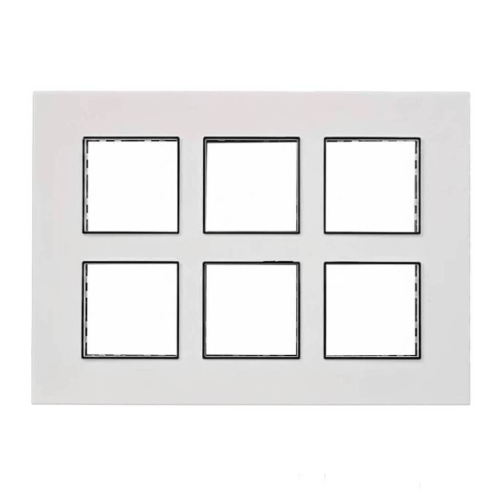 12 module cover plate