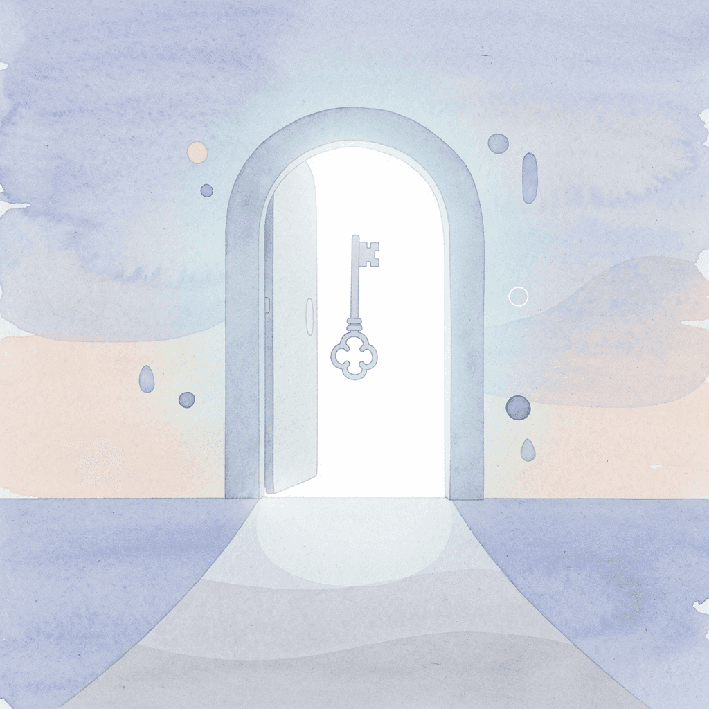 Gateway scene representing removed barriers to custom shirt printing