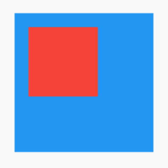 Example of a basic Flutter widget in a mobile app - Stack