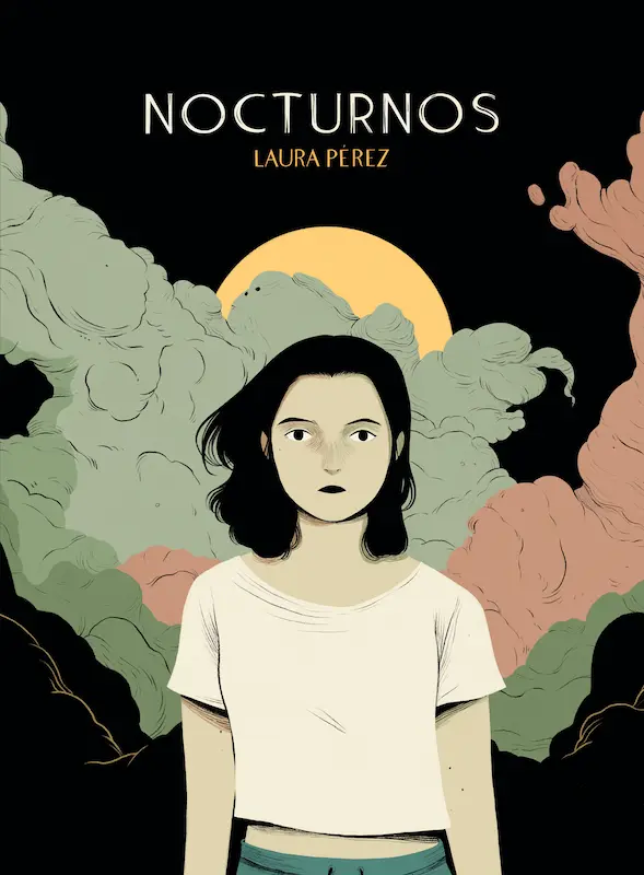 Laura Pérez著『Nocturnos』の表紙