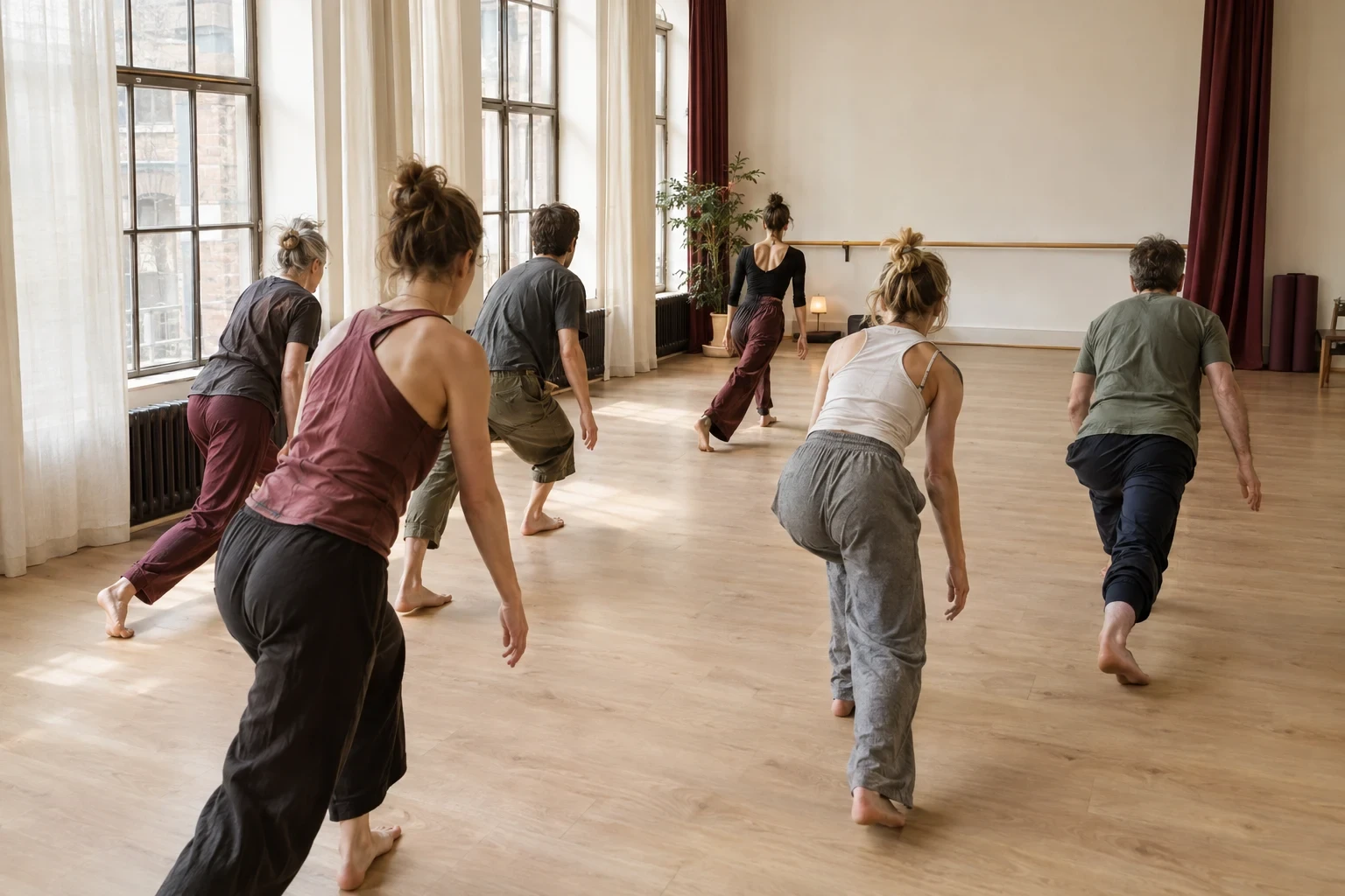 Offene Contemporary-Tanzklasse