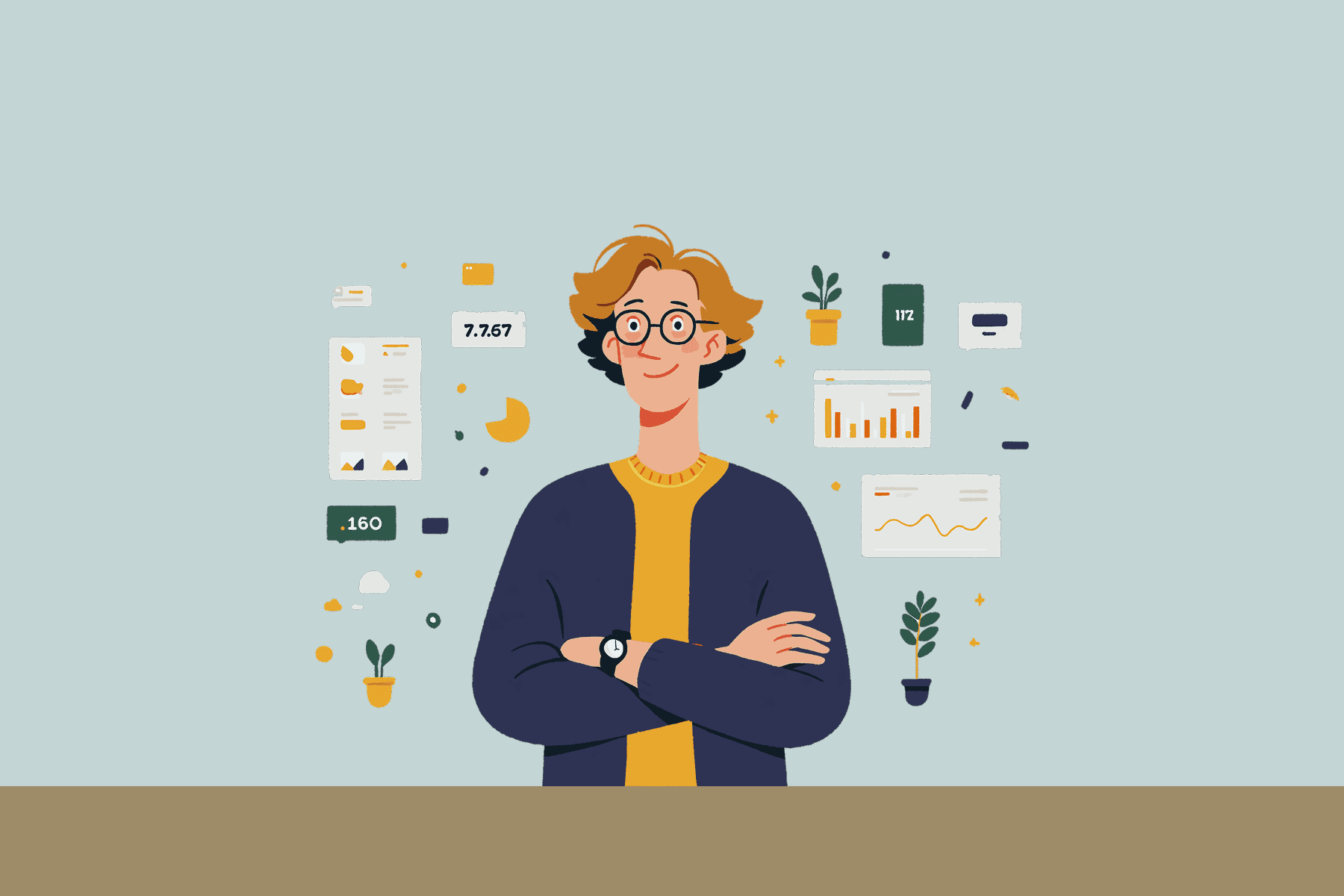 Young couple laughing outdoors on a sunny day.