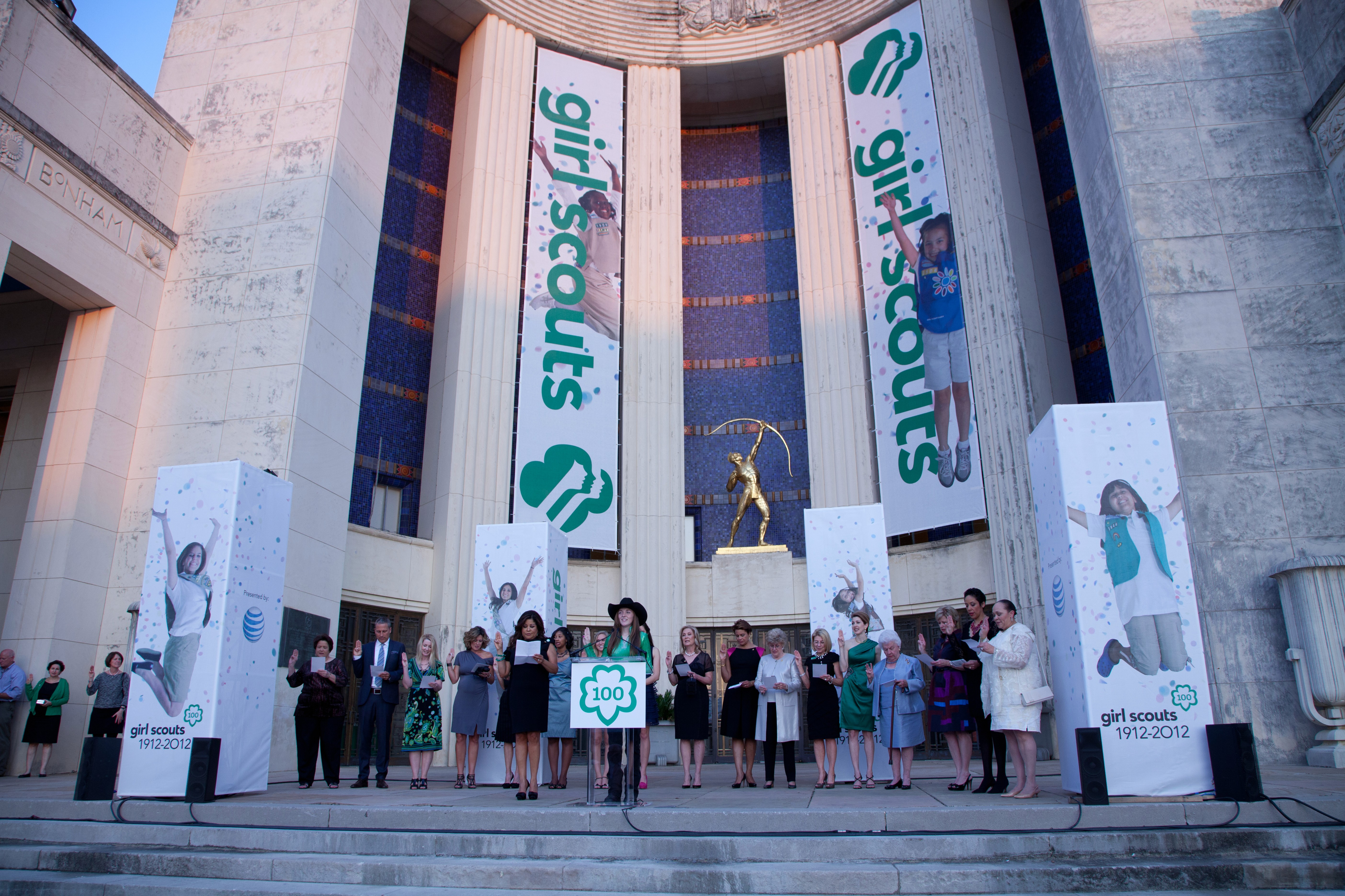 Girl Scouts 100th Experience kick off