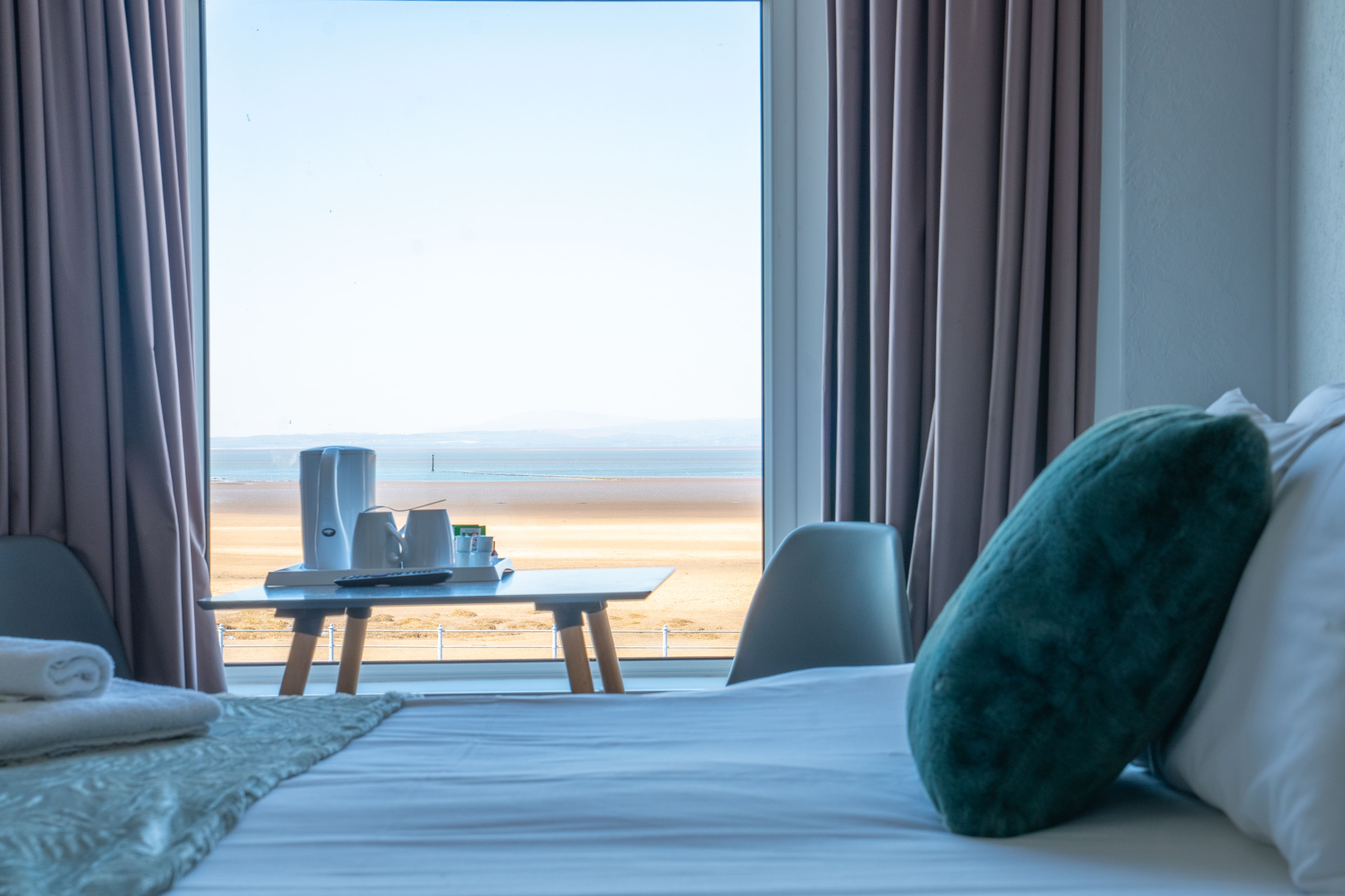 Comfortable Bed at the Clifton Hotel Morecambe