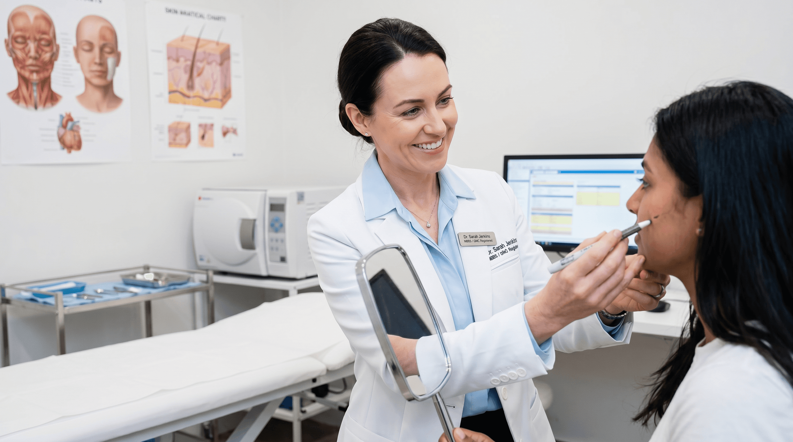 Clinician transitioning into aesthetics.