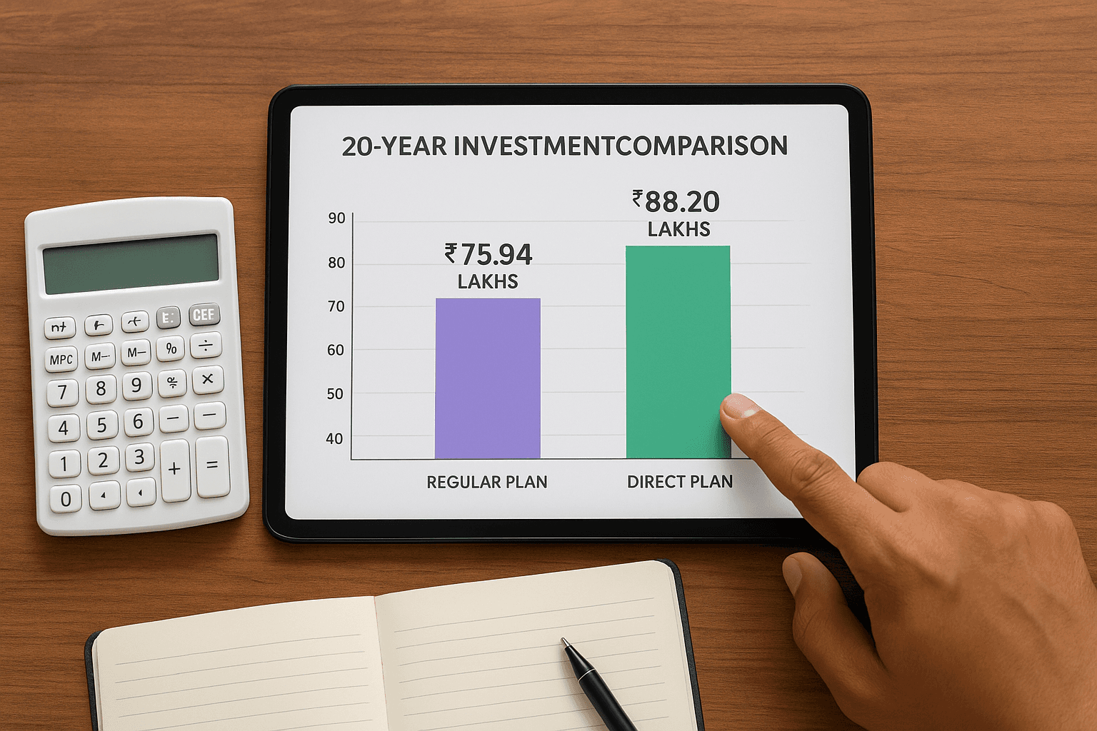Real numbers: 20-year investment comparison