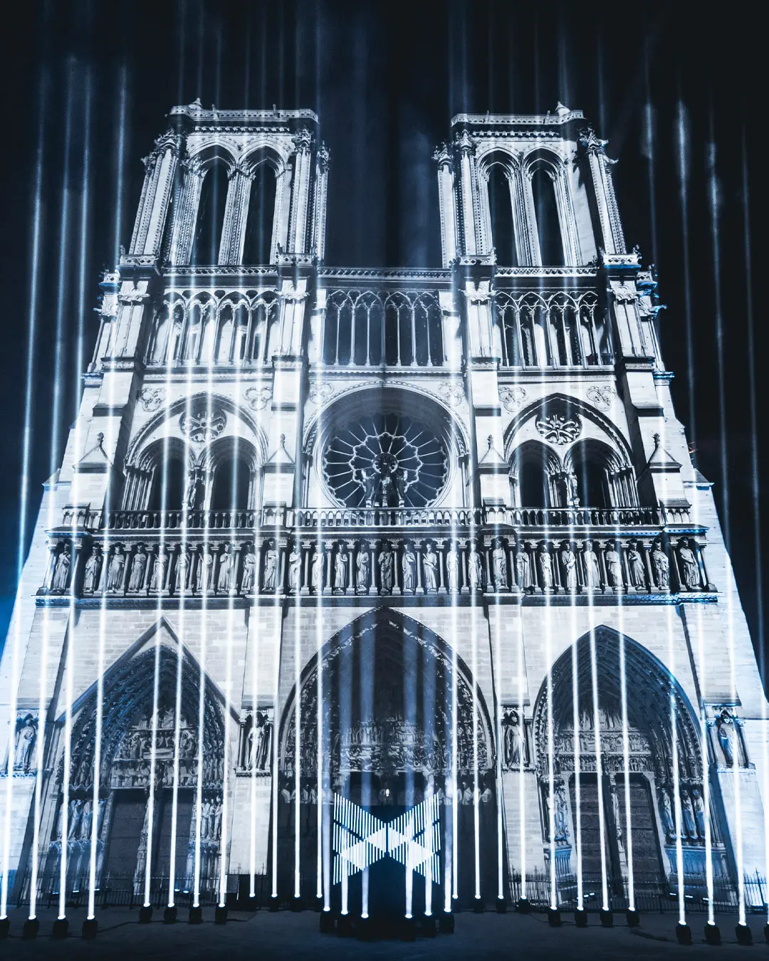 Michael Canitrot Monumental Show for Notre Dame Reopening