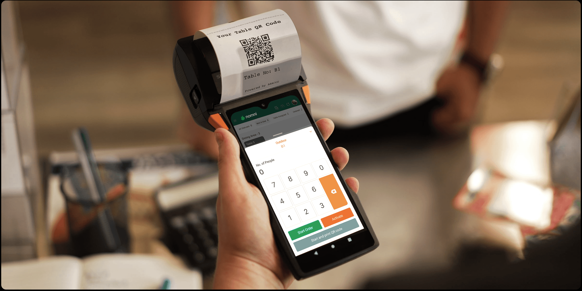 mobile POS abacus go hardware