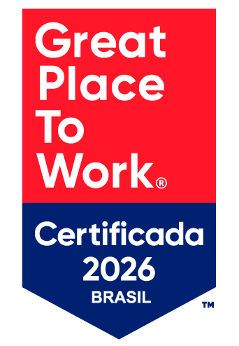 Selo Great Place To Work - Certificada 2026 Brasil