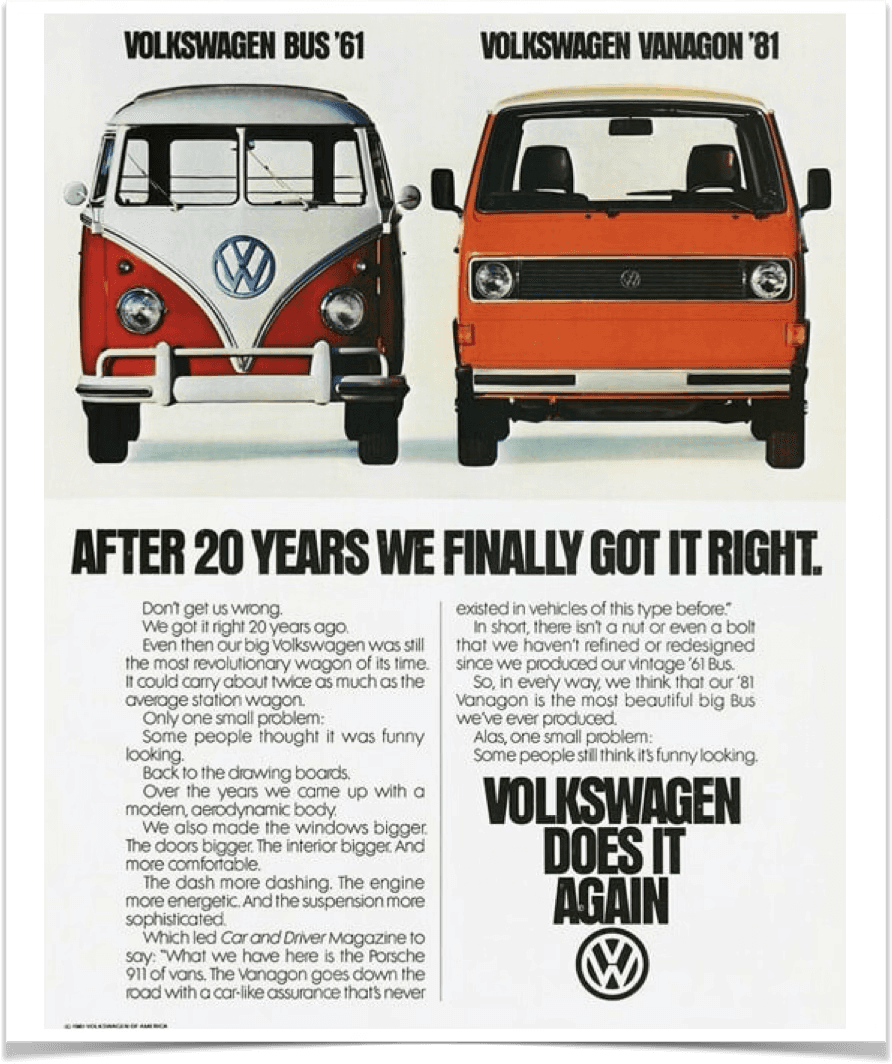 The 1981 Volkswagen poster