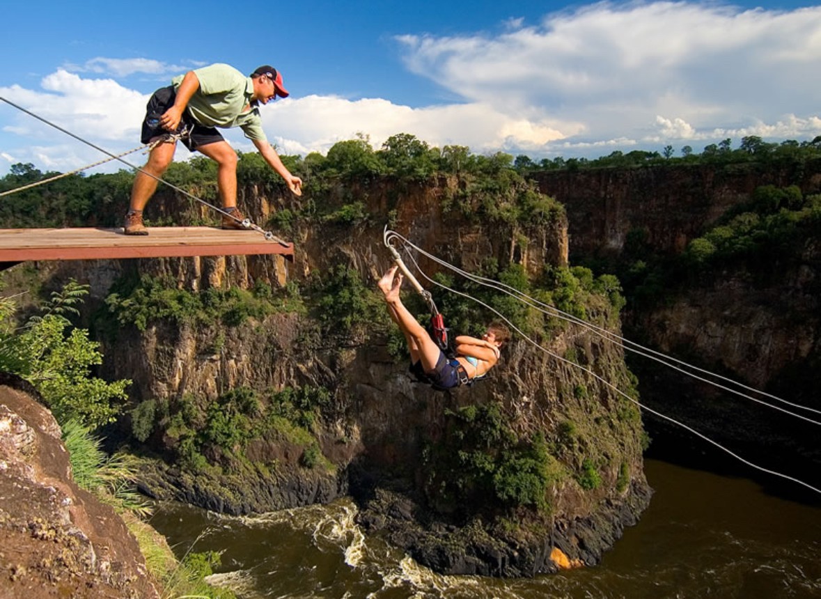 Gorge Swing, Victoria Falls Zimbabwe